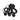 Plafondfitting met textielsnoer – zwart, 3 lampen