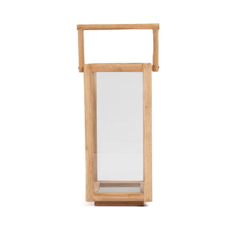 Teakhouten lantaarn Ibiza Nusa Penida – 60 cm