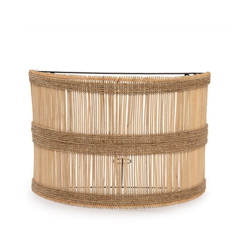 Doedoe rotan wandlamp in Ibiza-stijl