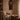Oasis Tower tall bamboo pendant light dark walnut