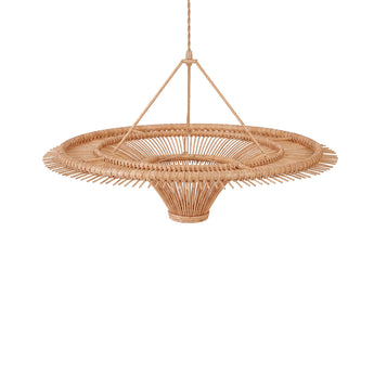Sky rotan hanglamp in Ibiza-stijl