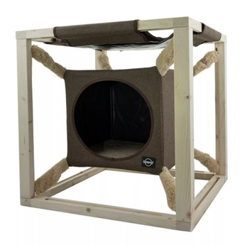 Quapas Cat Cube with Hammock