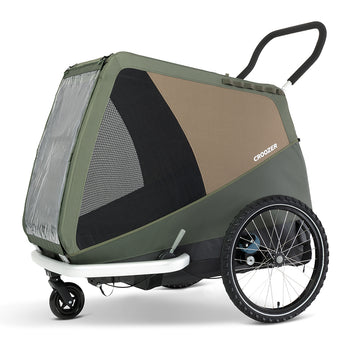 Croozer Dog Tammo XXL met buggykit om te wandelen