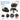 Ibiyaya JetPaw 3-in-1 Pet Stroller
