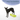 Hond op FitPaws K9FitBone groen - dog on FitPaws K9FitBone green