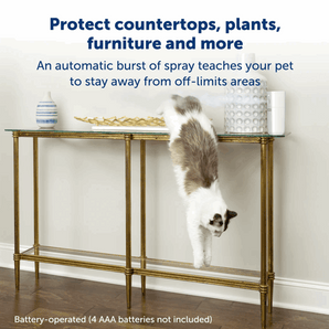 PetSafe SSSCAT Spray‑Pet‑Deterrent protect countertops, plants and more from your cat