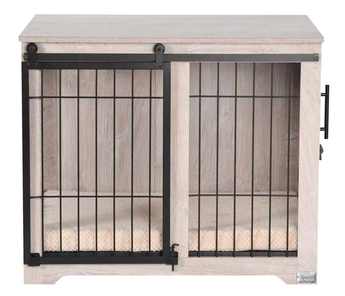 Quapas! Premium Indoor Dog House Wood Medium