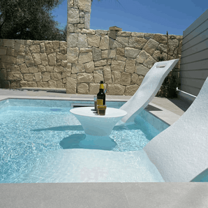 Arkema Design Serendipity Chaise White – ergonomic outdoor lounge chair