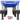 Blue-9 KLIMB Hundetraining Plattform Ansicht von unten mit stabilen Modulen und rutschfestem PawGrip.