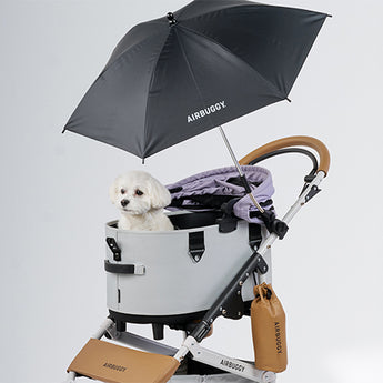 AirBuggy UV Parasol Black – zonnescherm voor hondenbuggy