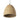 Savana papier-mâché pendant light mud L