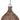 Suspension longue Oasis Tower en bambou noyer foncé