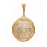 Wonton rotan hanglamp & vloerlamp in Ibiza-stijl