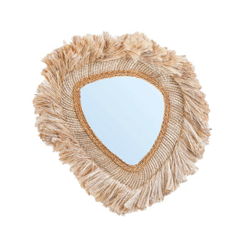 La Contessa abaca spiegel, boho wandspiegel