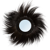Simba zwart gras spiegel, boho wandspiegel
