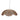 Wave grote platte rotan hanglamp donker walnoot