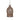 Geweven Bel kleine bamboe hanglamp donker walnoot