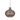 Desert Gourd hanglamp van bamboe in donker walnoot – S