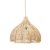 Whipped rotan hanglamp in Ibiza-stijl