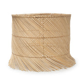 Rotan tafellampenkap in Ibiza-stijl