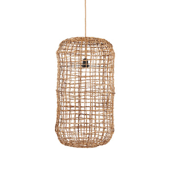 Kuso bananenblad hanglamp in Ibiza-stijl