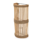 Jalal rotan wandlamp in Ibiza-stijl