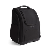 TAVO Kamella Onyx cat & dog backpack car seat – side angle