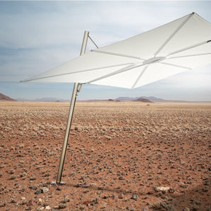 Umbrosa Spectra Cantilever Parasol with Aluminium Frame – Fan System, 360° Rotating