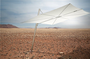 Parasol Déporté Umbrosa Spectra avec Châssis Aluminium – Design Épuré & Rotation 360°