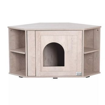 Premium Indoor Cat Litter Box Enclosure