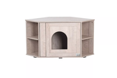 Premium Indoor Cat Litter Box Enclosure