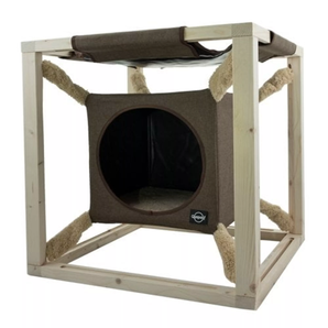 Quapas Cat Cube with Hammock