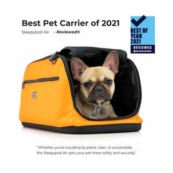 Sleepypod Air premium pet travel carrier weight limit