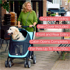 InnoPet MAMUT – Dog Buggy with Low Entry for Large Dogs | Up to 50 kg