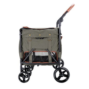 Ibiyaya Gentle Giant Pet Wagon Army Green FS1880-AG