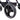 Ibiyaya Retro Luxe Stroller - Prism Black