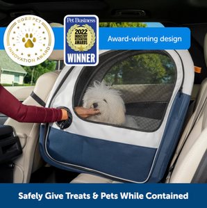 Transportín Plegable para Perros Happy Ride – Seguro & Cómodo