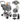 MyDuque Carry Trio dog buggy, dog carrier and car seat with isofix