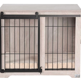 Quapas! Premium Indoor Dog House Wood Medium