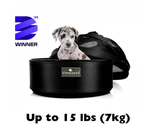 Sleepypod Mobile Pet Bed max weight & award