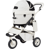 airbuggy dome3 Premier Regular Ivory white front